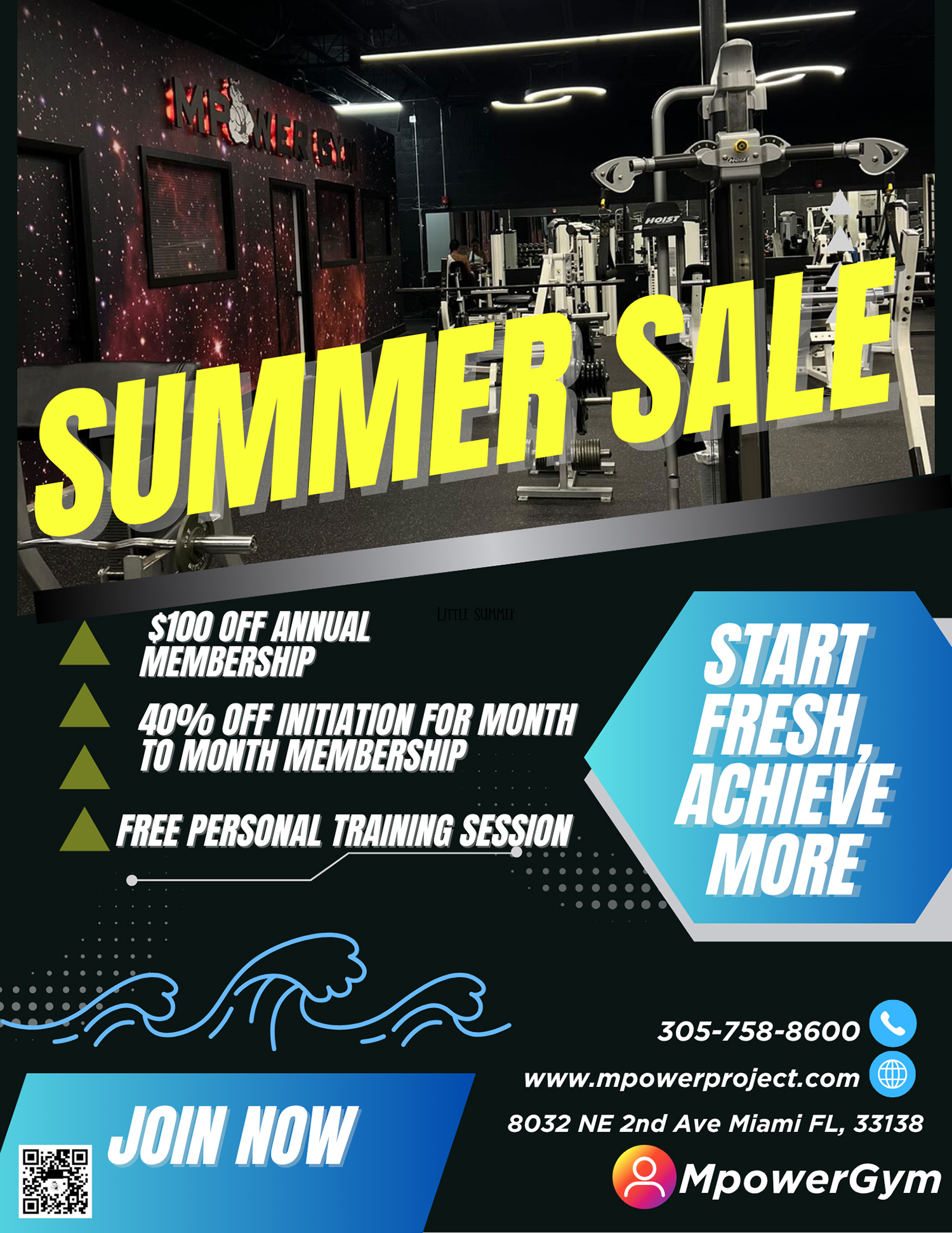 MPower Gym Summer Membership Specials