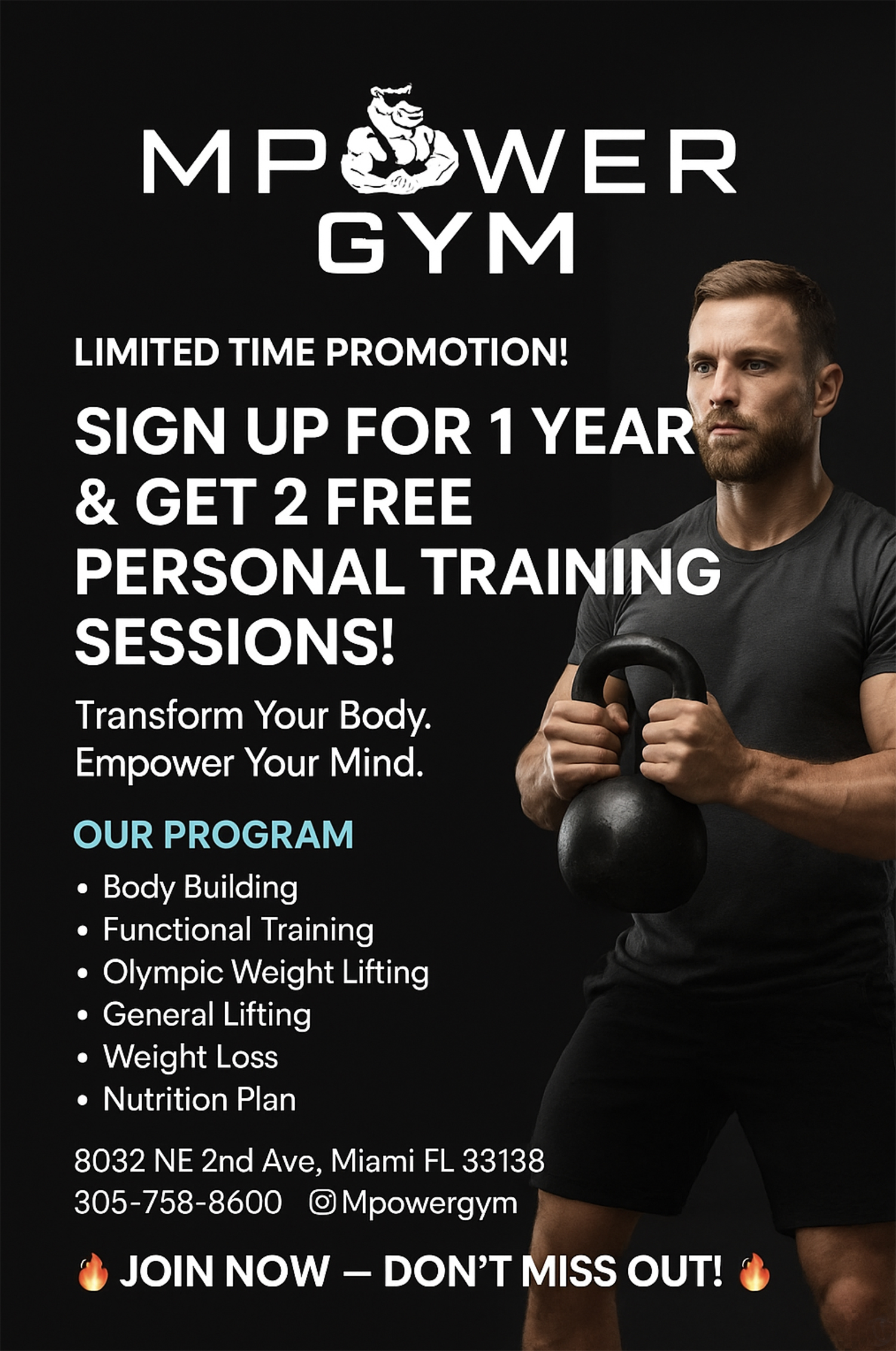 MPower Gym Membership Special